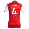 Camisetas Arsenal 2023-24 White 4 Primera - Hombre